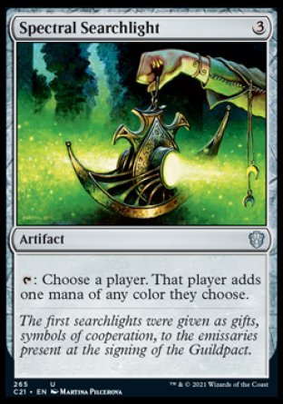 (265) Magic The Gathering Commander: Strixhaven Single: Spectral Searchlight  Uncommon