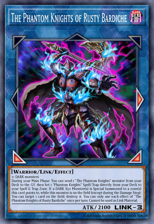 (040) YuGiOh TCG MAGO: Maximum Gold Single: The Phantom Knights of Rusty Bardiche  Premium Gold Rare