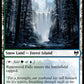 (266/285) Magic The Gathering Kaldheim Single: Rimewood Falls Holo Common