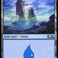 (266/280) Magic The Gathering Core 2020 Single: Island (V.2)  Land