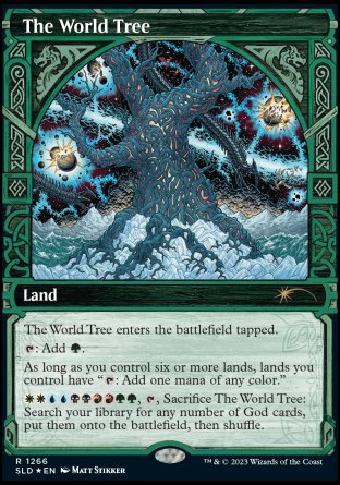 (266) Magic The Gathering Secret Lair Commander Deck: From Cute to Brute Single: Rimewood Falls  Common