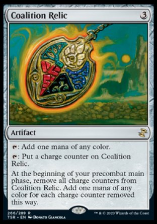 (266/289) Magic The Gathering Time Spiral Remastered Single: Coalition Relic  Rare