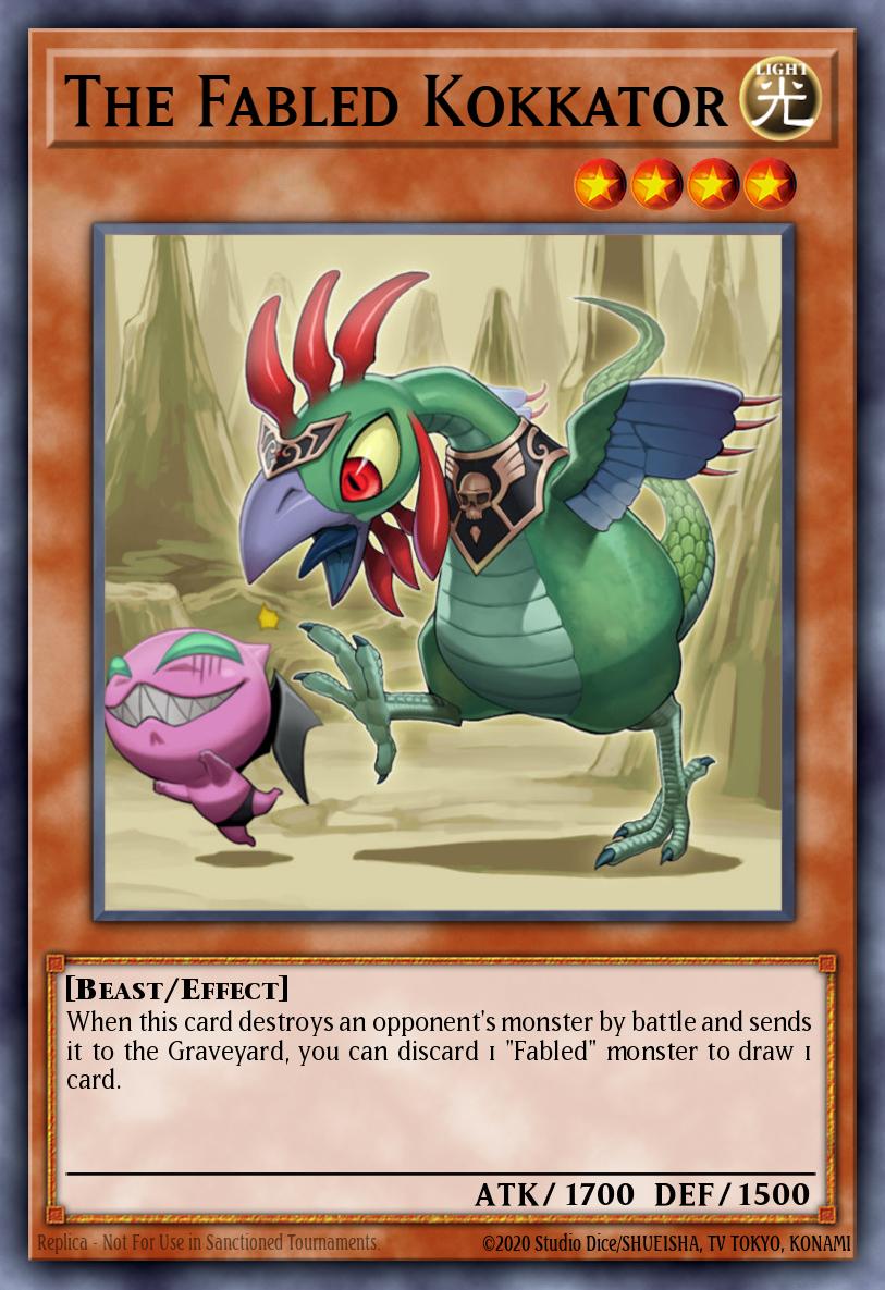 (142) YuGiOh TCG HAC1: Hidden Arsenal: Chapter 1 Single: The Fabled Kokkator (V.2 - Parallel Rare)  Parallel Rare