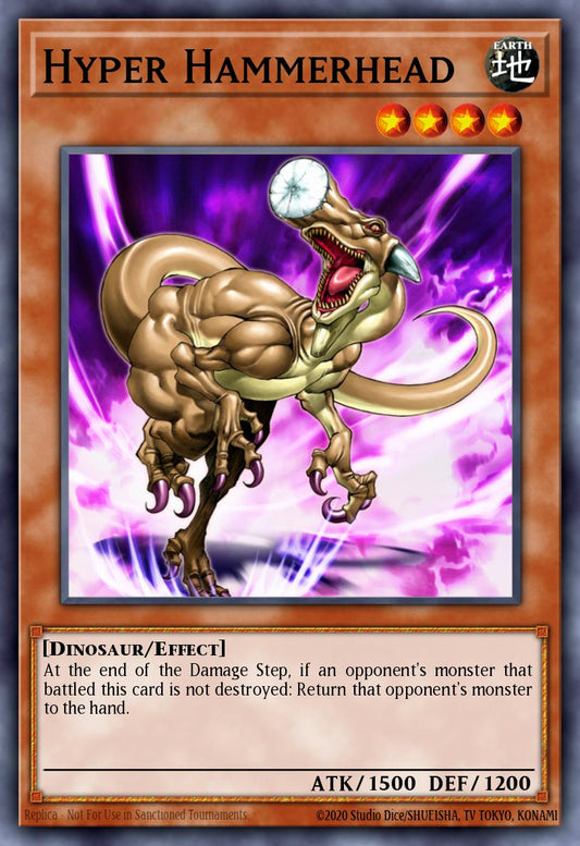 (151) YuGiOh TCG LCJW: Legendary Collection 4: Mega Pack Single: Hyper Hammerhead  Common
