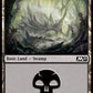 (267) Magic The Gathering Core 2021 Single: Swamp (V.2) Holo Land