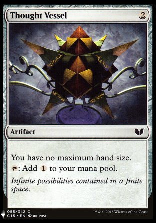 (055) Magic The Gathering The List Single: Thought Vessel  Common