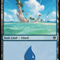 (267) Magic The Gathering Dominaria United Single: Island (V.3) Holo Land