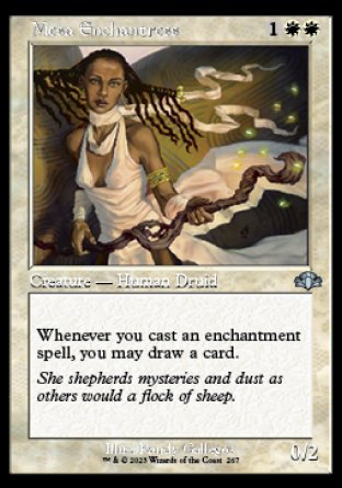 (267) Magic The Gathering Dominaria Remastered: Extras Single: Mesa Enchantress Holo Uncommon