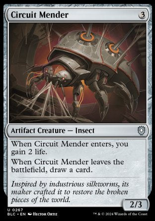 (267) Magic The Gathering Commander: Bloomburrow Single: Circuit Mender  Uncommon