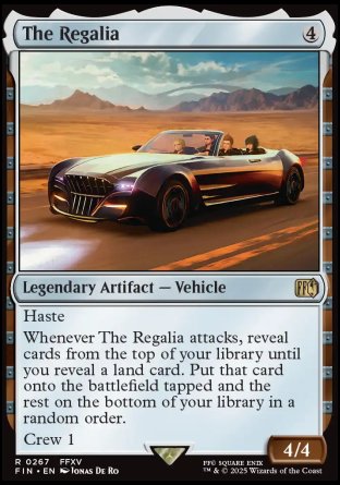 (267) Magic The Gathering Magic: The Gathering - FINAL FANTASY Single: The Regalia Holo Rare
