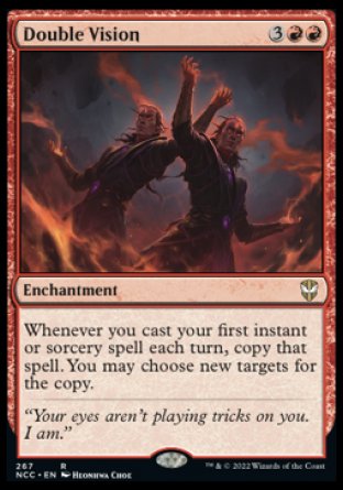 (267) Magic The Gathering Commander: Streets of New Capenna Single: Double Vision  Rare