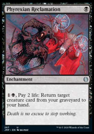 (267) Magic The Gathering Jumpstart Single: Phyrexian Reclamation  Uncommon