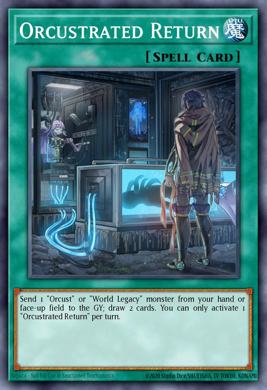 (096) YuGiOh TCG BLMM: Battles of Legend: Monster Mayhem Single: Orcustrated Return  Ultra Rare