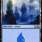 (268/280) Magic The Gathering Core 2020 Single: Island (V.4) Holo Land