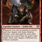 (268) Magic The Gathering Commander Masters Single: Zada, Hedron Grinder  Uncommon
