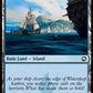 (268) Magic The Gathering Adventures in the Forgotten Realms Single: Island (V.3) Holo Land