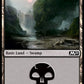 (268) Magic The Gathering Core 2021 Single: Swamp (V.3) Holo Land