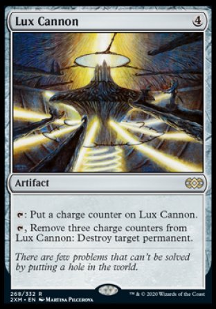 (268/332) Magic The Gathering Double Masters Single: Lux Cannon  Rare
