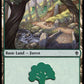 (268/269) Magic The Gathering Throne of Eldraine Single: Forest (V.3) Holo Land