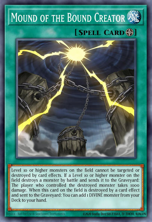 (027) YuGiOh TCG DLCS: Dragons of Legend: The Complete Series Single: Mound of the Bound Creator  Common