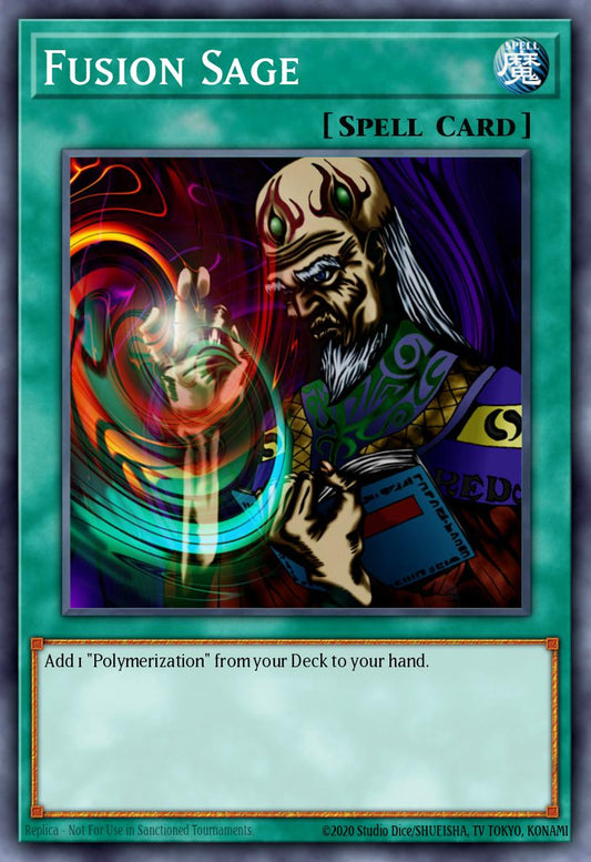 (109) YuGiOh TCG DB2: Dark Beginning 2 Single: Fusion Sage  Common