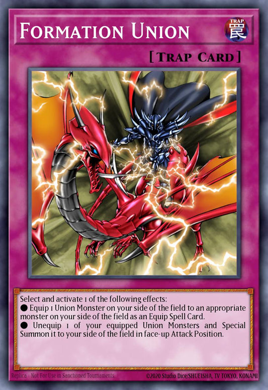 (049) YuGiOh TCG MFC: Magician's Force Single: Formation Union  Common