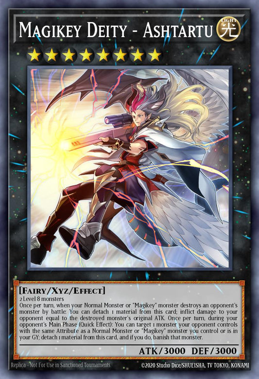 (232) YuGiOh TCG MP24: 25th Anniversary Tin: Dueling Mirrors Single: Magikey Deity - Ashtartu  Ultra Rare