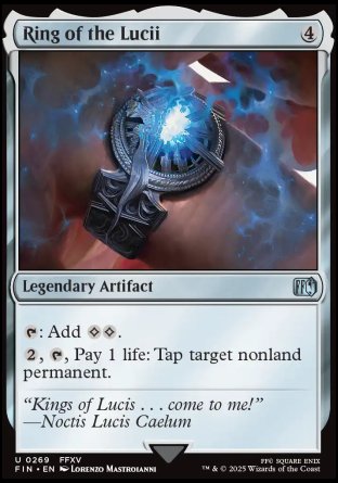 (269) Magic The Gathering Magic: The Gathering - FINAL FANTASY Single: Ring of the Lucii  Uncommon