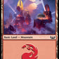 (269) Magic The Gathering Streets of New Capenna Single: Mountain (V.4) Holo Land