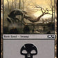 (269/280) Magic The Gathering Core 2020 Single: Swamp (V.1) Holo Land
