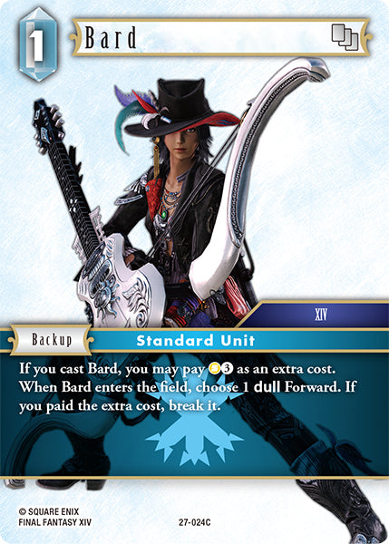 (024) Final Fantasy TCG Journey of Discovery Single: Bard (27-024)  Common
