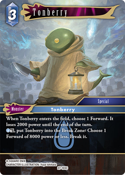 (103) Final Fantasy TCG Journey of Discovery Single: Tonberry (27-103) (V.1)  Common