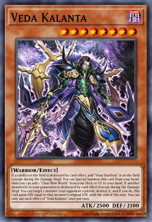(363) YuGiOh TCG MP24: 25th Anniversary Tin: Dueling Mirrors Single: Veda Kalanta  Common