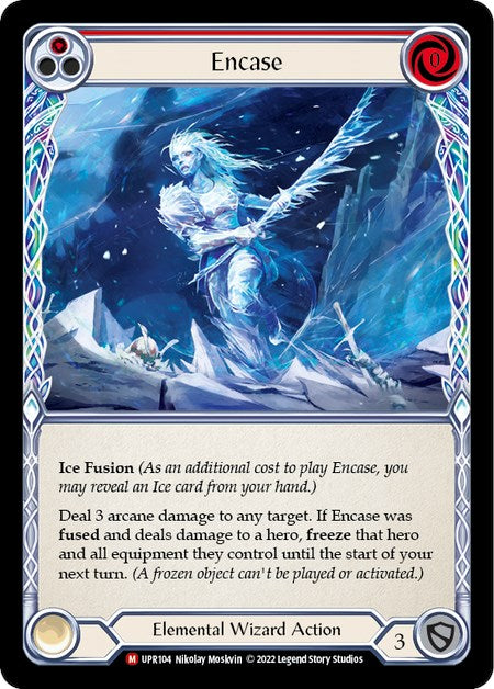(UPR104) Flesh & Blood TCG Uprising Single: Encase (Regular)  Majestic