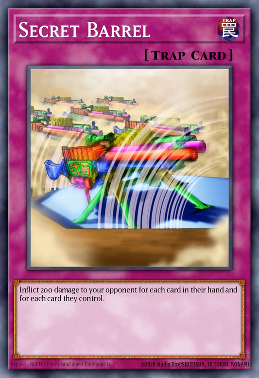(046) YuGiOh TCG MFC: Magician's Force Single: Secret Barrel  Common