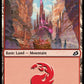 (270/274) Magic The Gathering Ikoria: Lair of Behemoths Single: Mountain (V.2) Holo Land