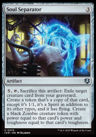 (270) Magic The Gathering Innistrad Remastered Single: Soul Separator Holo Uncommon