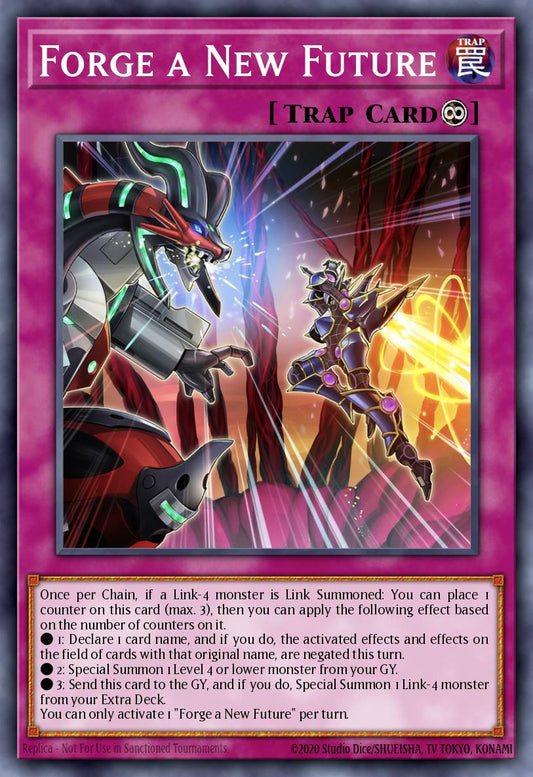 (270) YuGiOh TCG MP24: 25th Anniversary Tin: Dueling Mirrors Single: Forge a New Future  Ultra Rare