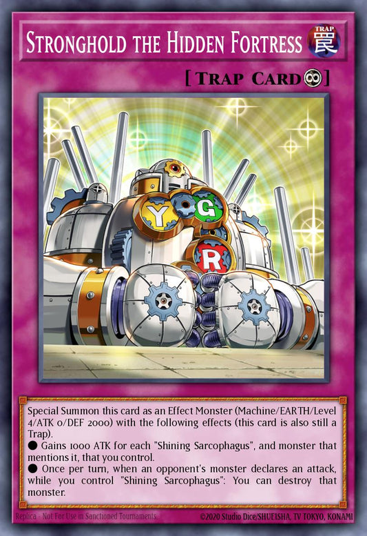 (071) YuGiOh TCG LEDE: Legacy of Destruction Single: Stronghold the Hidden Fortress  Common