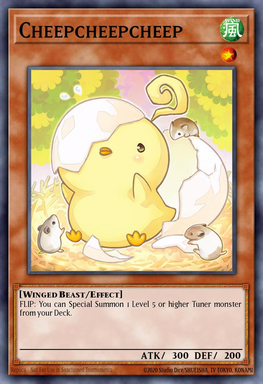 (090) YuGiOh TCG MP14: 2014 Mega-Tins Mega-Pack Single: Cheepcheepcheep  Common