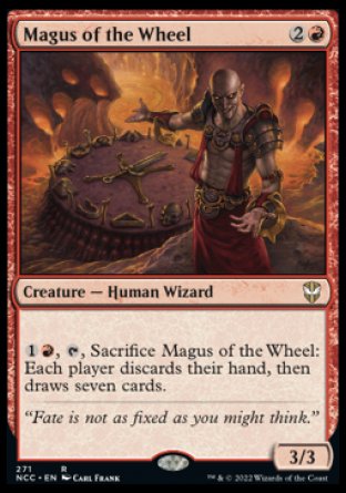 (271) Magic The Gathering Commander: Streets of New Capenna Single: Magus of the Wheel  Rare