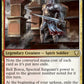 (271/361) Magic The Gathering Commander Legends Single: Bell Borca, Spectral Sergeant Holo Rare
