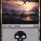 (271/280) Magic The Gathering Core 2020 Single: Swamp (V.3) Holo Land