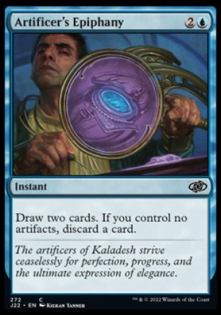 (272) Magic The Gathering Jumpstart 2022 Single: Artificer's Epiphany  Common