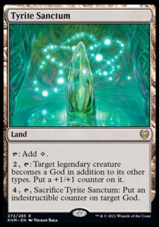 (272) Magic The Gathering Kaldheim: Promos Single: Tyrite Sanctum (V.1)  Rare
