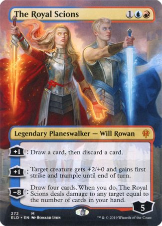 (272) Magic The Gathering Throne of Eldraine: Extras Single: The Royal Scions Holo Mythic