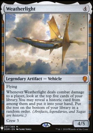 (237) Magic The Gathering The List Single: Weatherlight  Mythic