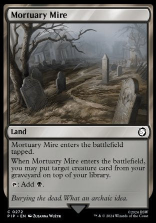 (272) Magic The Gathering Universes Beyond: Fallout Single: Mortuary Mire  Common