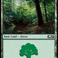 (273) Magic The Gathering Core 2021 Single: Forest (V.2) Holo Land