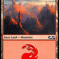 (273/280) Magic The Gathering Core 2020 Single: Mountain (V.1) Holo Land